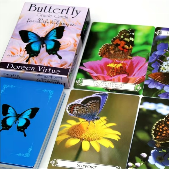 Butterfly Oracle card deck by Doreen Virtue - Picture 5 of 12